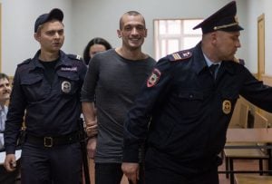 Youre A Big Imbecile Russian Artist Pyotr Pavlenskys Trial Over A