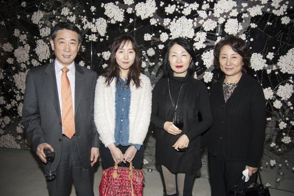 Ambassador Oh Joon, Jane Oh, Ran Hwang, Kim Miri ©Patrick McMullan