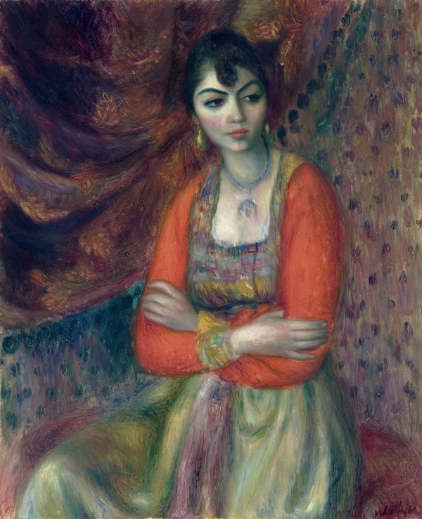 William James Glackens (American, 1870–1938) Armenian Girl, 1916 Oil on canvas 32 x 26 inches (81.2 x 66 cm) The Barnes Foundation, Philadelphia and Merion, PA, BF176