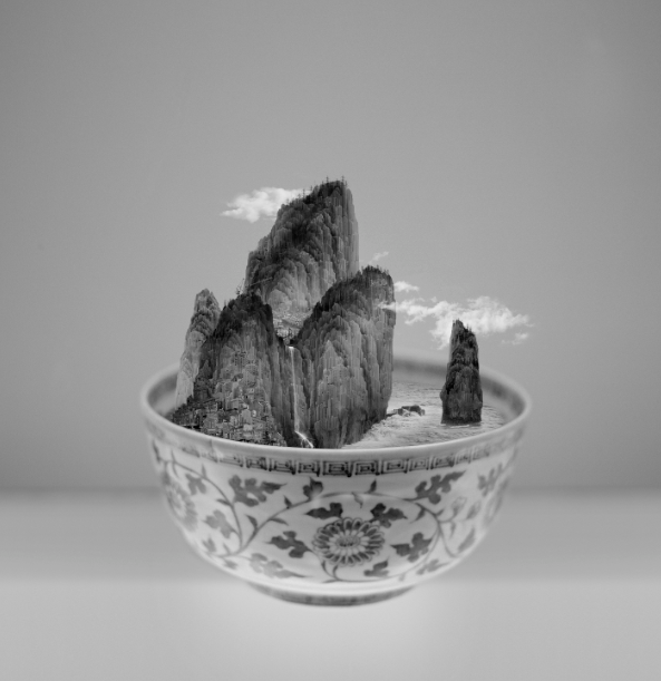 "A Bowl of Taipei No. 1" by Yang Yongliang 