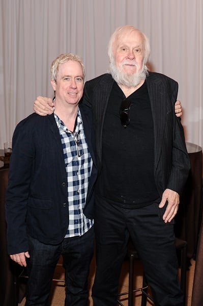 Tony Oursler and John Baldessari photo by Stefanie Keenan for Getty Images