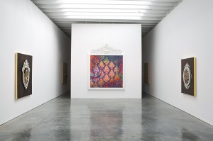 A view of the exhibition Dzine: Born, Carlos Rolon, 1970, on view at the Paul Kasmin Gallery
