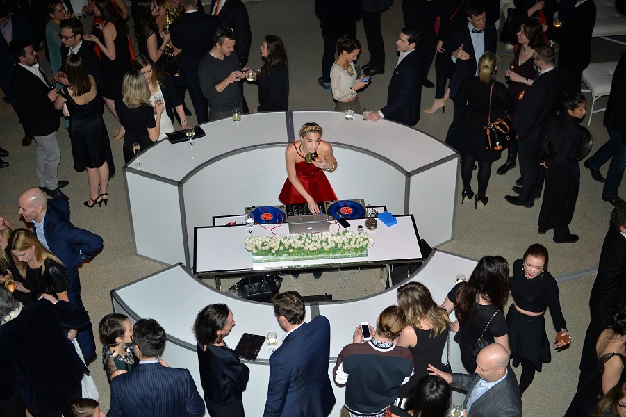 DJ Chelsea Leyland spun a sick soundtrack for the party. Photo: Andrew H Walker/Getty Images