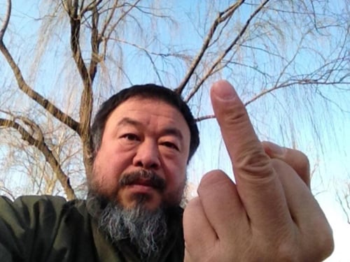 Ai Weiwei Photo: Ai Weiwei on Instagram 