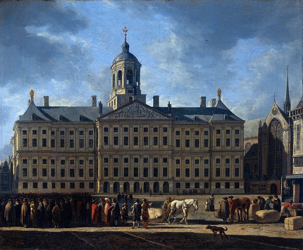 Gerrit Berckheyde, Amsterdam Town Hall (1672)