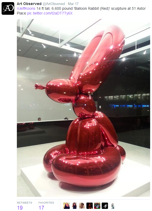The biggest, shiniest rabbit in the world.