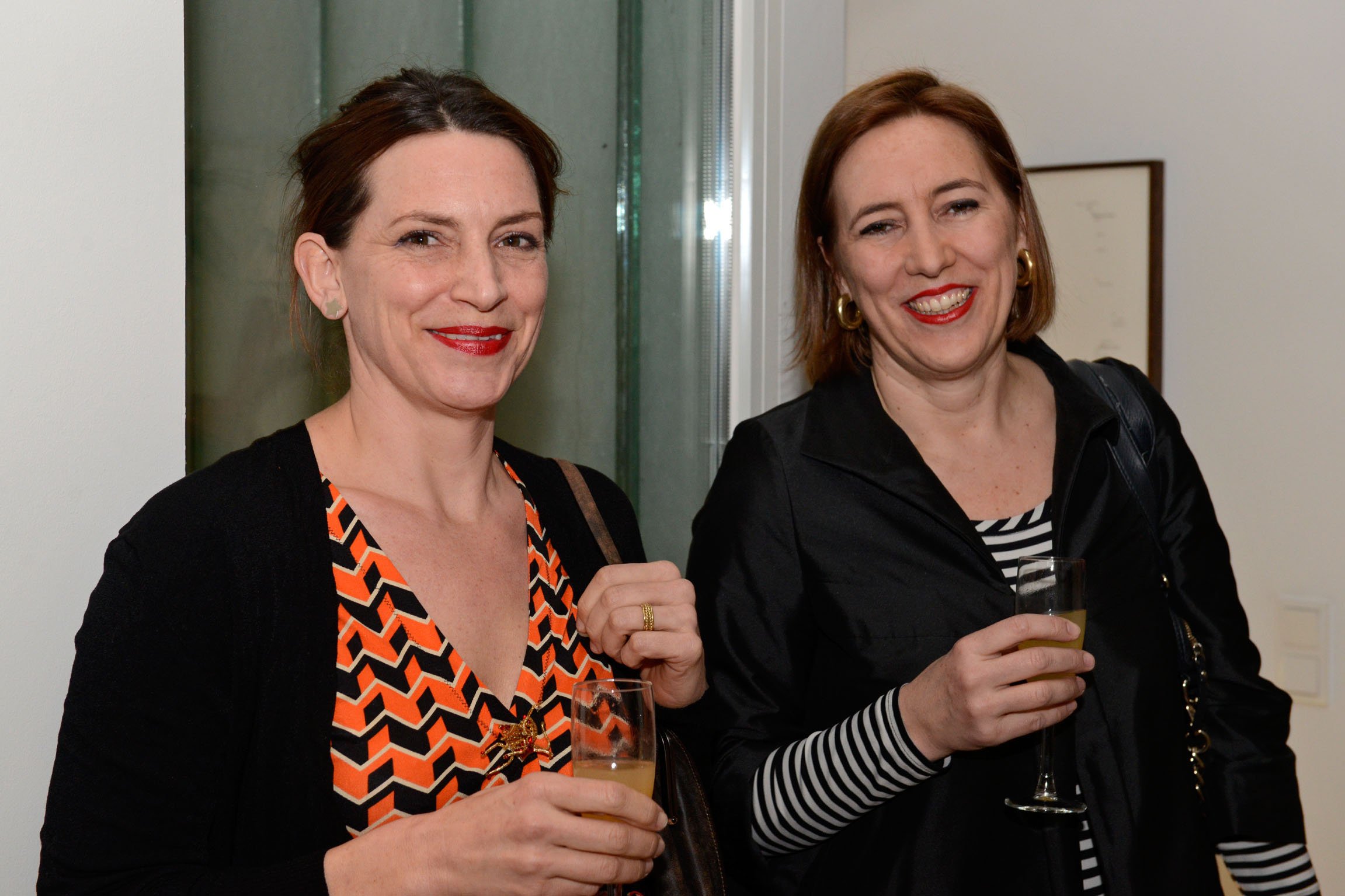 Sophie Ventura and Weltkunst editor in chief Lisa Zeitz Photo: Tobias Kleinod, Courtesy Weltkunst 