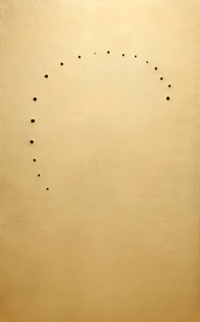 Lucio Fontana, Le Jour, 1962 Courtesy Tornabuoni Art