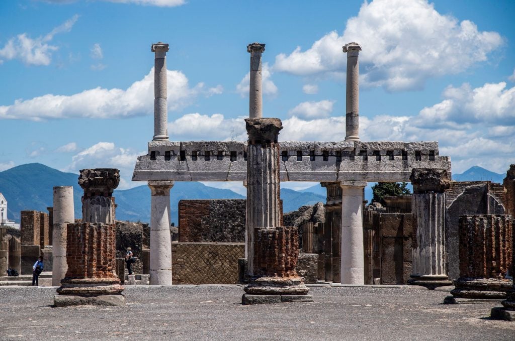 The archeological site of Pompeii. Photo by Tiziana Fabi/AFP via Getty Images.