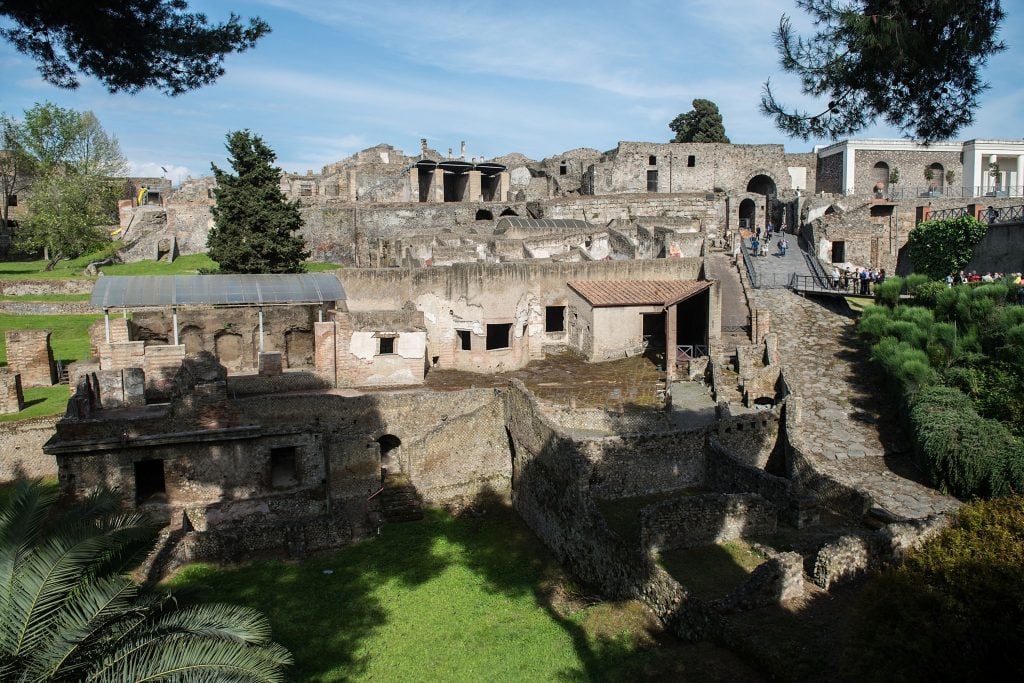 The archaeological site Pompei, Italy. Photo by Giorgio Cosulich/Getty Images.