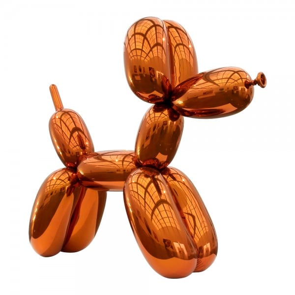 Jeff Koons's Balloon Dog (Orange) (1994-2000) sold at Christie's for $58.4 million last November, the highest price ever paid at auction for a work by a living artist