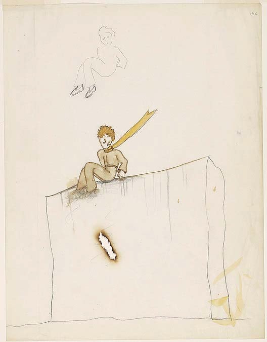 Antoine de Saint-Exupéry, drawing for <i>The Little Prince</i>