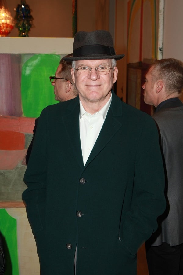 Steve Martin at the Whitney Museum of American Art for the 2014 Biennial Opening Night. Photo courtesy of Patrick McMullan.