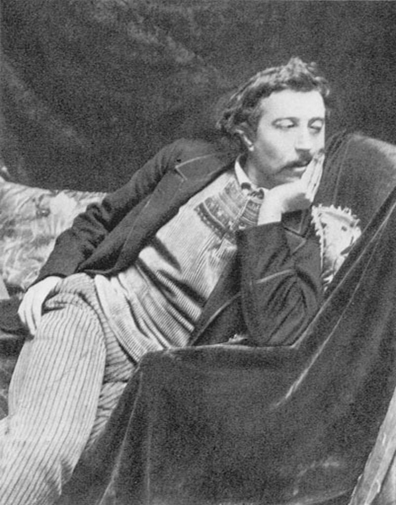 Louis-Maurice Boutet de Monvel, Paul Gauguin Wearing a Breton Jacket. Photo from the collection of the Musée départemental Maurice Denis, public domain.