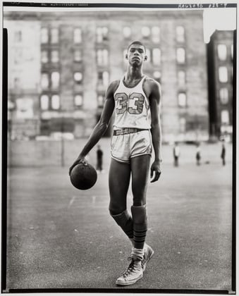 Richard Avedon, Lew Alcindor, basketball player, New York, 1963.