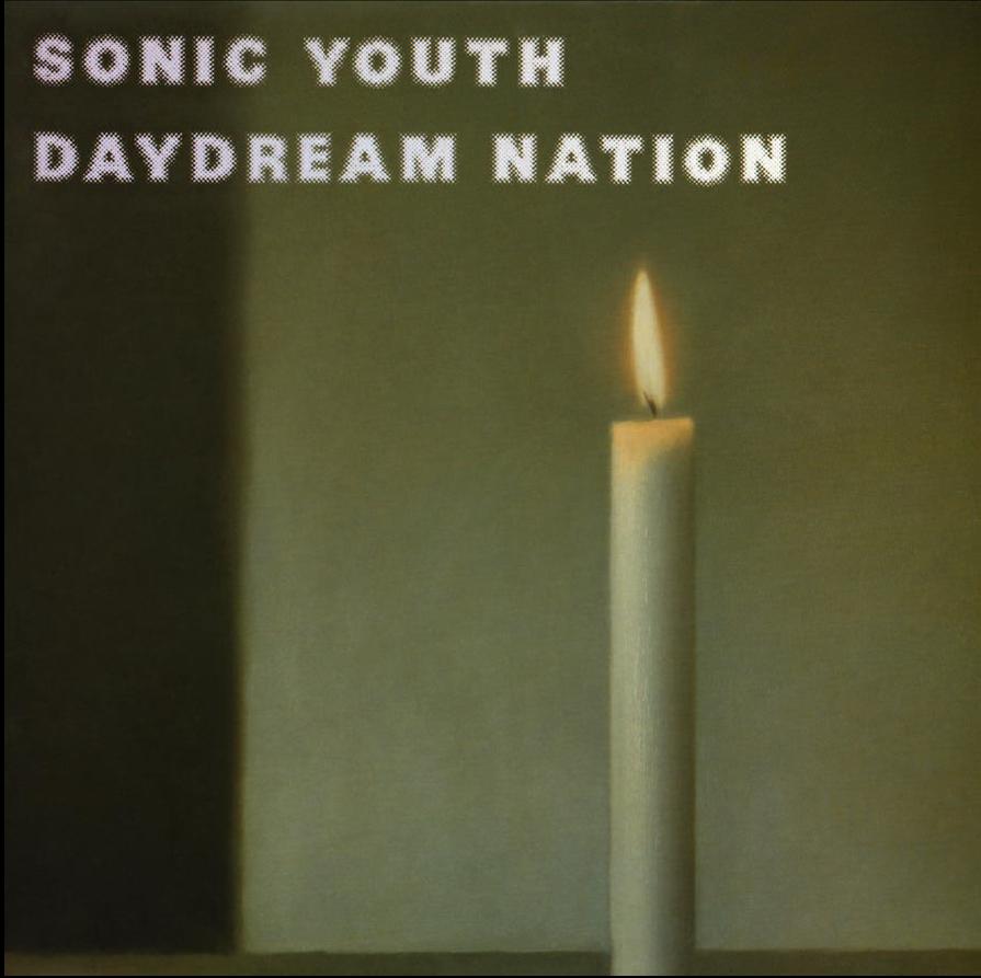 Sonic Youth's "Daydream Nation" with cover art by Gerhard Richter.