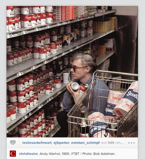 The real thing to take away from this epic TBT is that a can of soup used to cost only $2!
