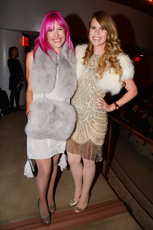Alexa Wolman and Suzy Buckley Woodward look like the life of the party at the Guggenheim Gala. Photo: Patrick McMullan / PatrickMcMullan.com 