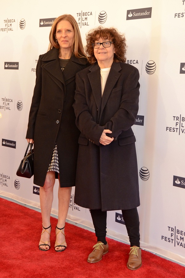 Sandra Brant and Ingrid Sischy at the Tribeca Film Festival. Photo: MARIE HAVENS / Patrick McMullan.com
