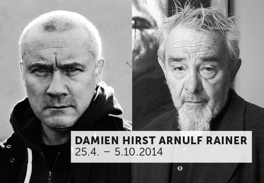 Damien Hirst © Anton Corbijn; Arnulf Rainer © Christian Wind
