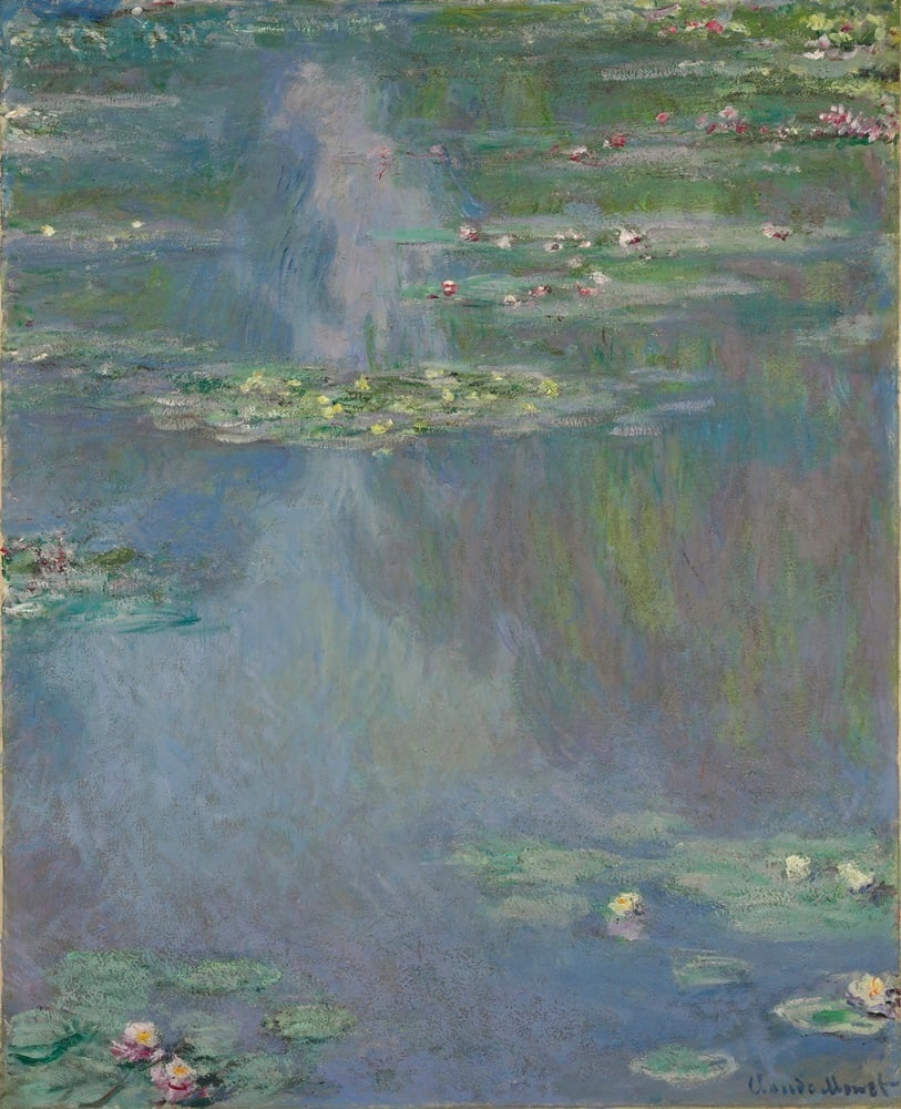 CLAUDE MONET (1840-1926) Nymphéas Lot Description signed ‘Claude Monet’ (lower right) oil on canvas 39 3/8 x 32 in. (100.1 x 81.2 cm.) Painted in 1907 Estimate $25,000,000-35,000,000