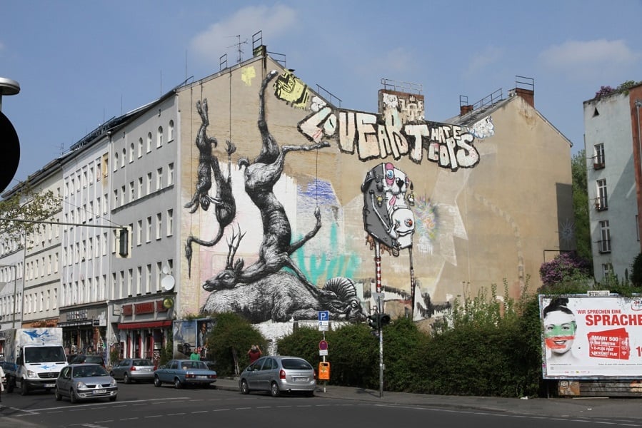 Mural by ROA - Oranienstrasse/Skalitzer Strasse Image: Hendrik Hansson 