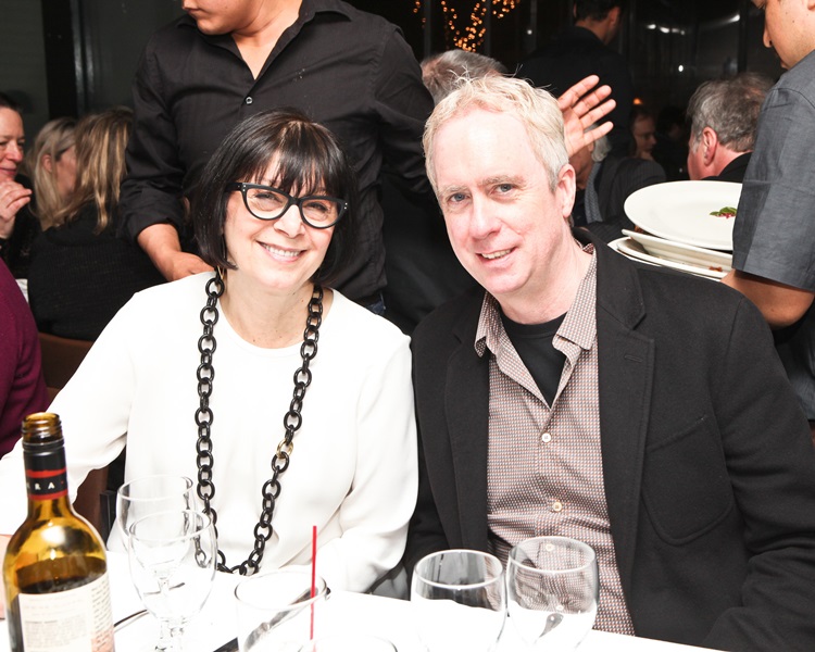Jill Kraus and Tony Oursler Photo: Aria Isadora/ BFA NYC
