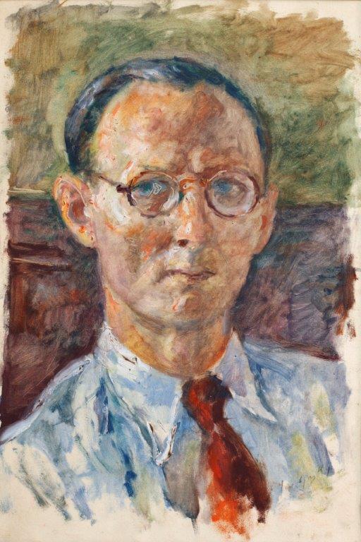 Maurice Mendjizky, Self-portrait, 1930 Courtesy Musée Mendjizky Ecoles de Paris