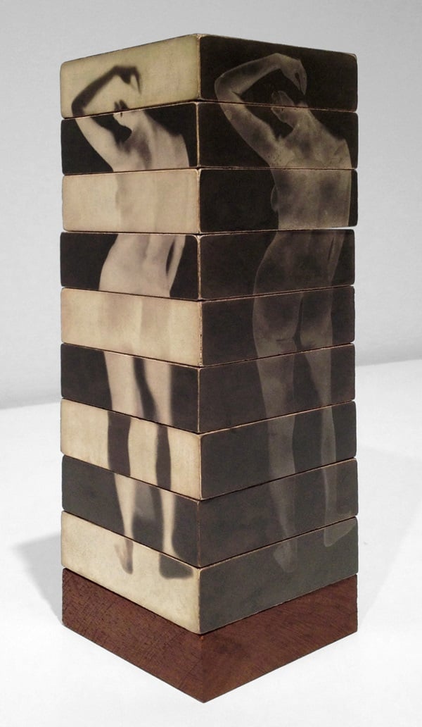 Robert Heinecken, Figure Sections/(Multiple Solution Puzzle), 1966. Photo: Courtesy Robert Koch Gallery, San Francisco.