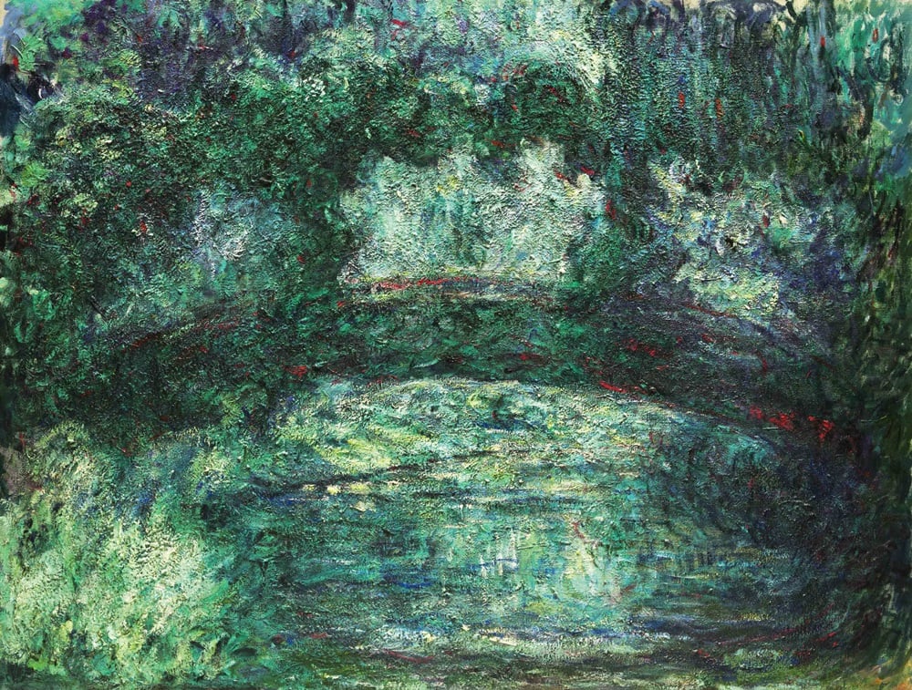 Lot 28 Property of a Private European Collector  Claude Monet  Le pont japonais  Stamped with the signature (lower right)  Oil on canvas  35½ by 45¾ in.; 90 by 116.3 cm  Painted 1918-24 Estimate $12/18 million Photo:Courtesy Sotheby's 