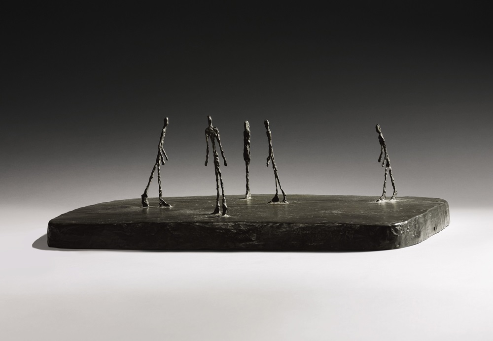 La Place Inscribed with the signature A. Giacometti, with the foundry mark Alexis Rudier Fondeur Paris and numbered 4/6 Bronze Length: 24½ in. 62.2 cm Conceived and cast in 1948 Est. $12/18 million  