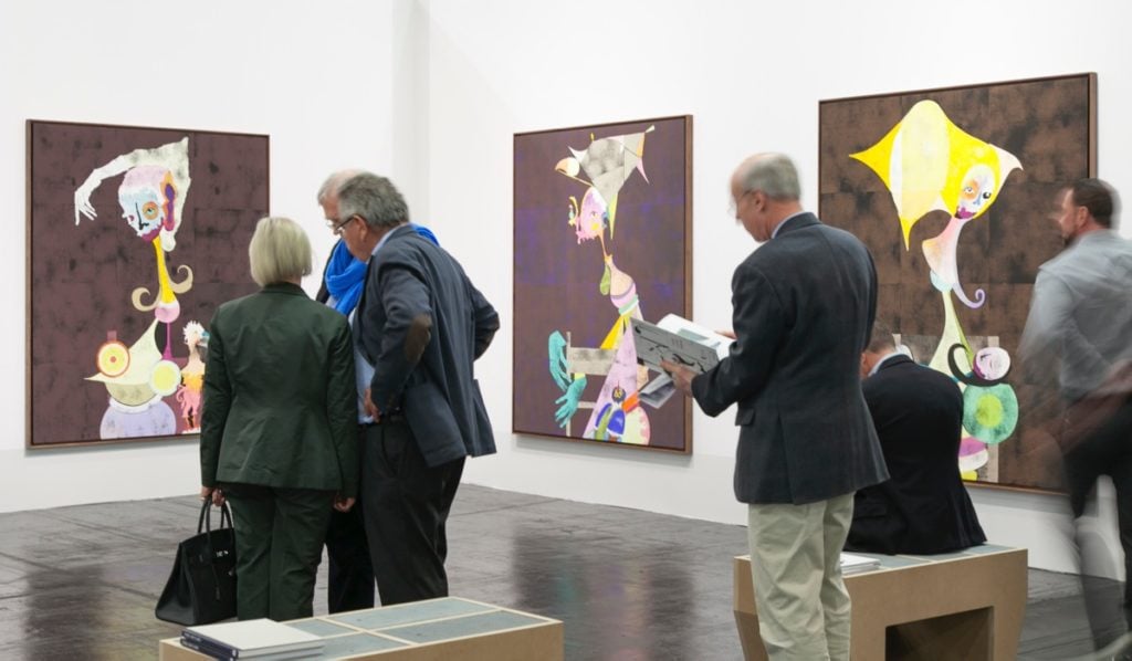 Contemporary Fine Art's Booth Booth of Gert and Uwe Tobias at Art Cologne 2014 Courtesy Koelnmesse