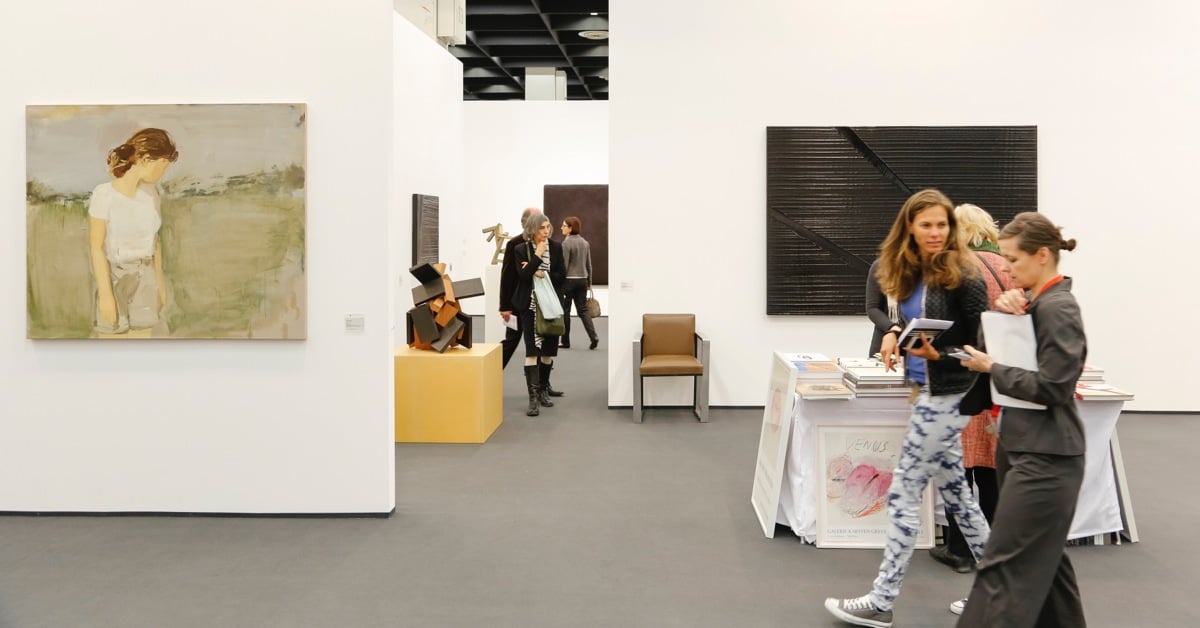 Galerie Karsten Greve's Booth at Art Cologne 2014 Courtesy Koelnmesse