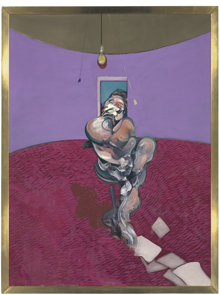 Francis Bacon's Portrait of George Dyer Talking (1966) sold for $70 million at Christie's London in February. Strong UK sales fueled significant growth in the international auction market for the first quarter of the year. Photo: Courtesy Christie's Images Ltd. 2014