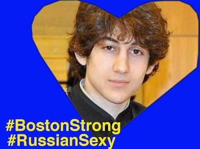 Kevin Edson's disturbing Dzhokhar Tsarnaev fan art.