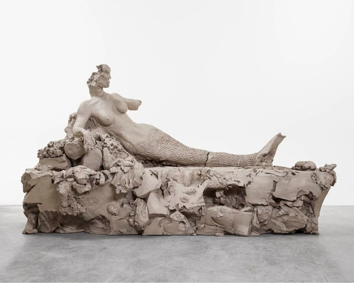 Urs Fischer, mermaid, 2014. Gagosian Gallery © Urs Fischer, courtesy of the artist and Gagosian Gallery. Photo: Melissa Christy.