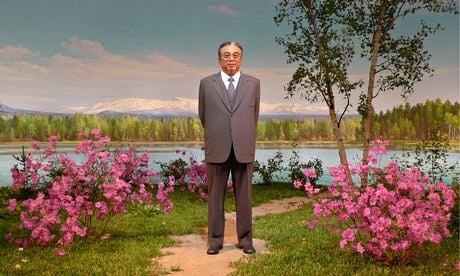 Zhang Molei, waxwork of Kim Il-sung, grandfather of the current North Korean leader. Photograph: Zhang Molei.