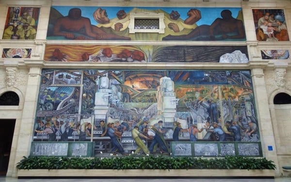 Diego Rivera Murals At The Detroit Institute Of Arts Named National ...
