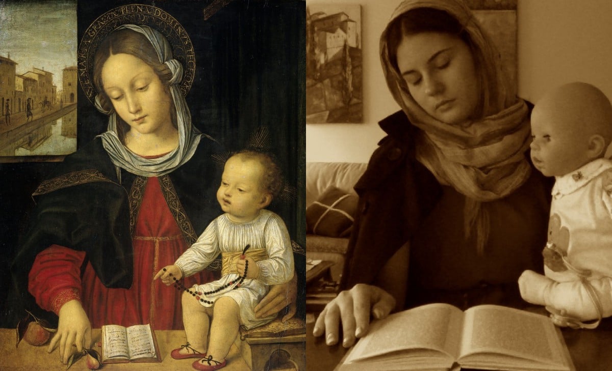 Madonna and Child Ambrogio Borgognone (1465-1525) VanGo'd by Nina