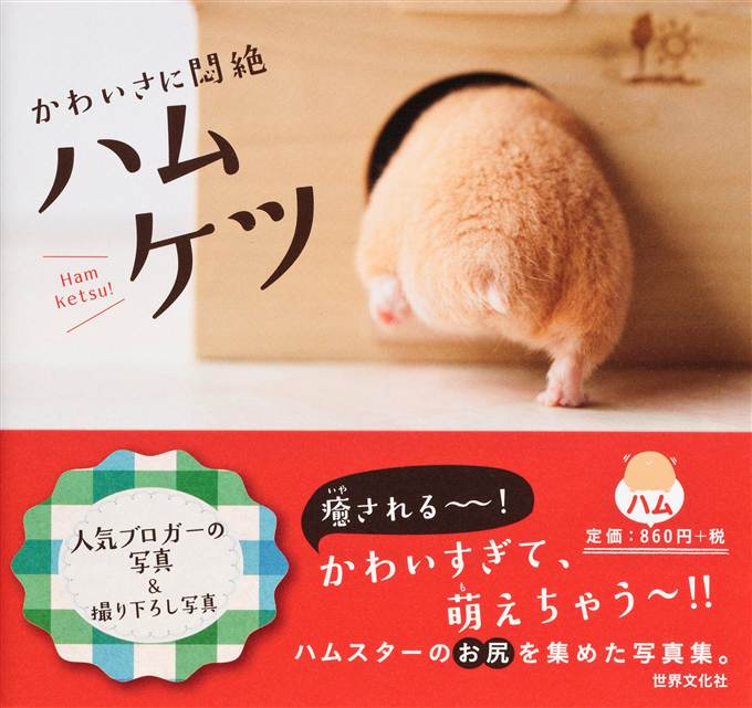 The cover of "Kawaisa-ni Monzetsu Hamuketsu"  Courtesy of Sekai Bunka Publishing