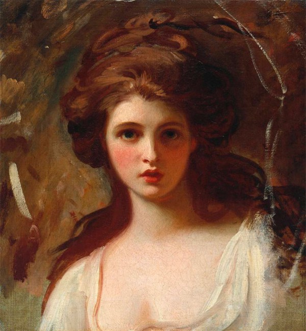 George Romney, Emma Hart as Circe (c.1782)