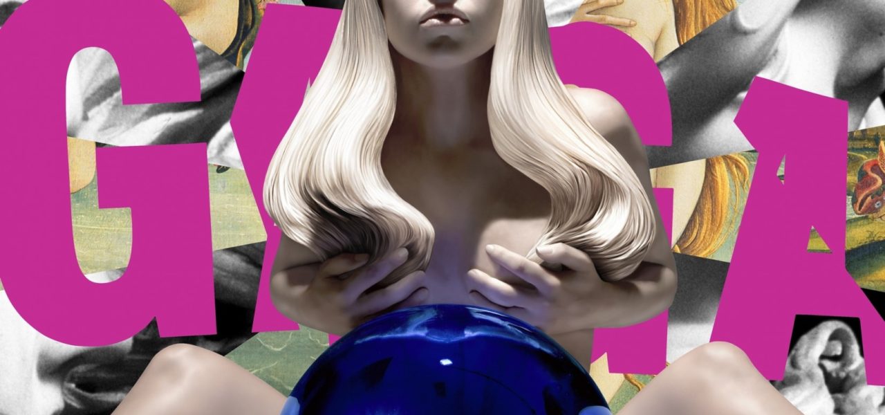 Lady Gaga's ARTPOP with cover art (partially) by Jeff Koons