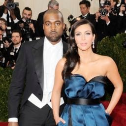 Kanye West and Kim Kardashian at the Met Gala. Photo by Nicholas Hunt courtesy of Patrick McMullan.