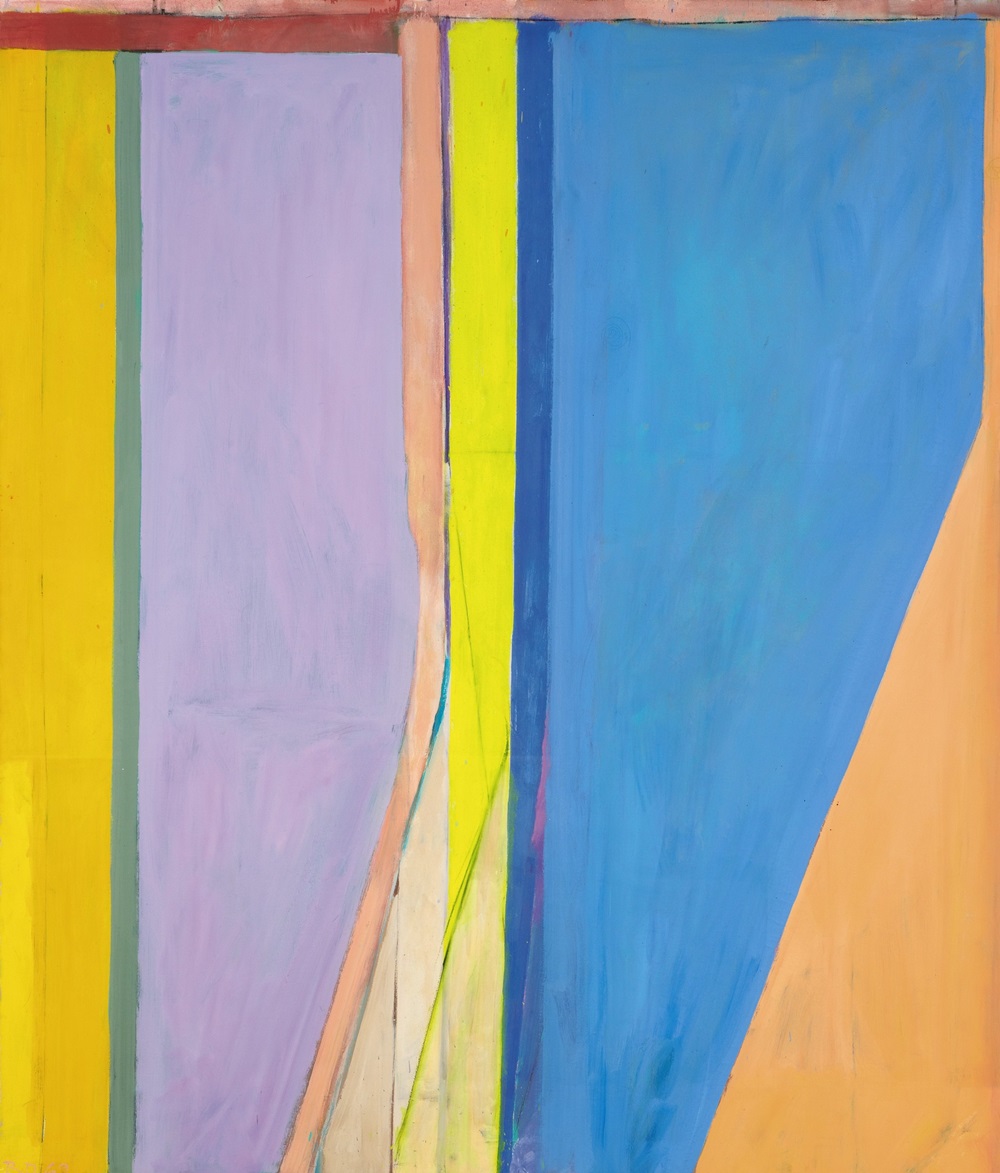Lot 39 Contemporary Art From The Collection Of Jane And Marc Nathanson, Los Angeles Richard Diebenkorn Ocean Park #20 signed, titled and dated 1969 on the reverse oil on canvas 93 x 80 in.   236.2 x 203.2 cm. Est. $9/12 million