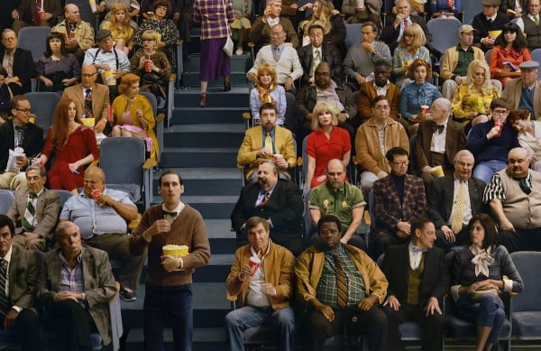 Alex Prager Crowd #9 (Sunset Five), (2013) archival pigment print, Sold for $40,000. Photo courtesy Lehmann Maupin.