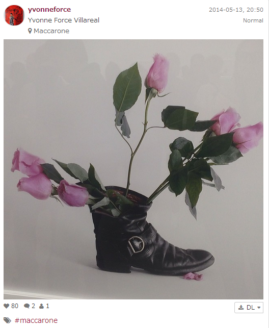 Who knew combat boots were such a perfect place to store flowers?