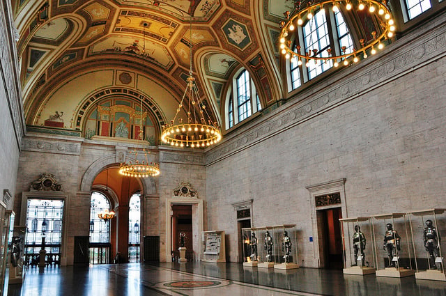 The Great Hall at the Detroit Institute of Arts. Photo: bobosh_t, via Flickr.
