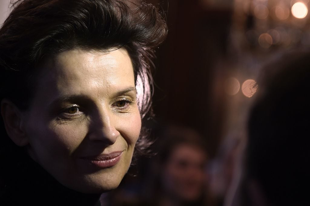 French actress Juliette Binoche attends a prize ceremony in Paris. Photo credit DOMINIQUE FAGET/AFP/Getty Images.