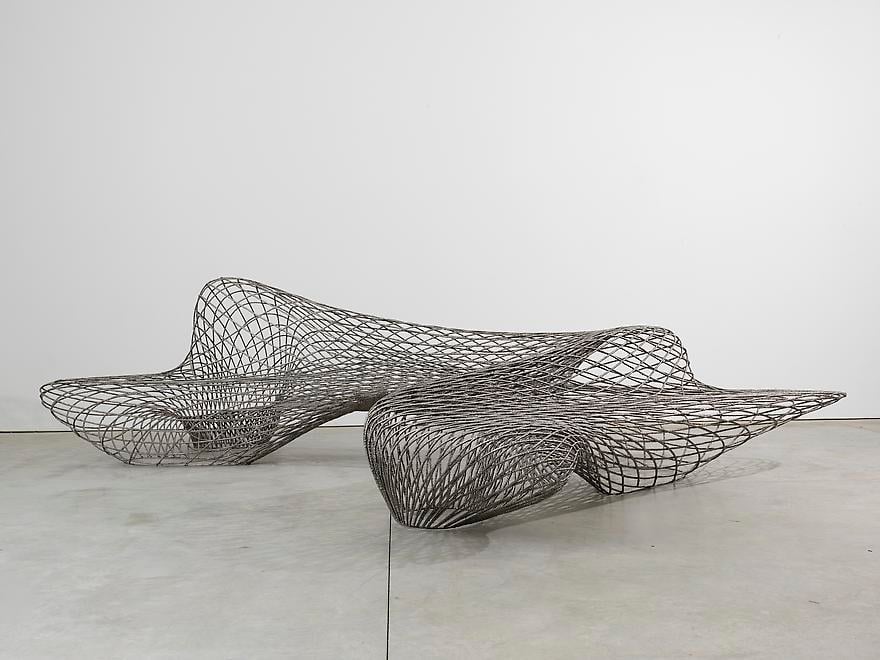 MX3D (Dragon Bench), 2014 Stainless Steel 137.8 x 98.43 x 39.37 inches 350 x 250 x 100 cm Edition of 8