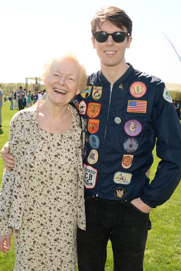 Ryan McGinley and his mother. Photo:  Clint Spaulding/PatrickMcMullan.com